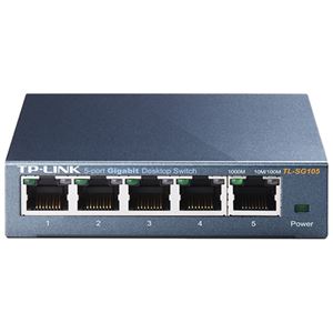 TP-LINK 5ポート 10/100/1000Mbps デスクトップ スイッチ TL-SG105 商品写真1