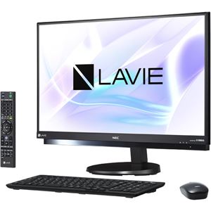 NECパーソナル LAVIE Desk All-in-one - DA970/HAB ファインブラック PC-DA970HAB 商品写真