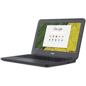 Acer Chromebook 11 C731-N14N (Chrome OS/CeleronN3060/4GB/32GB eMMC/11.6/WiFi/モバイル/APなし/1年保証/スティールグレイ) C731-N14N 商品写真2