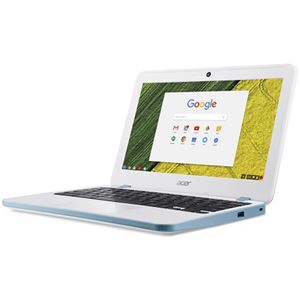 Acer Chromebook 11 CB311-7H-N14N (Chrome OS/CeleronN3060/4GB/32GB eMMC/11.6/WiFi/モバイル/APなし/1年保証/パールホワイト) CB311-7H-N14N 商品写真2