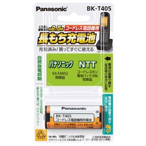 パナソニック(家電) 充電式ニッケル水素電池 BK-T405 商品写真