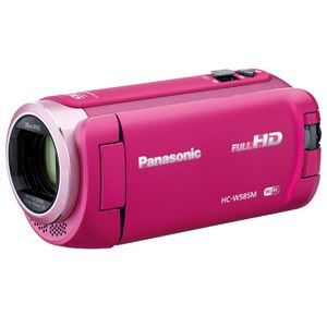パナソニック(家電) デジタルハイビジョンビデオカメラ (ピンク) HC-W585M-P 商品写真