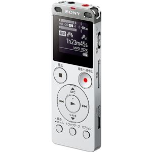 SONY ステレオICレコーダー FMチューナー付 4GB シルバー ICD-UX560F/S 商品写真