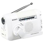 SONY FM/AMポータブルラジオ ホワイト ICF-B09/W