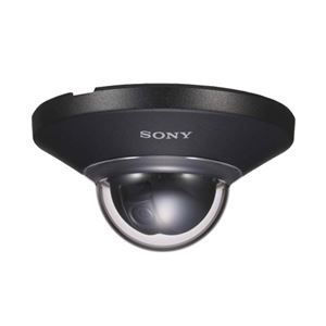 SONY ネットワークカメラ ドーム型 720pHD出力 ブラック カバー付 SNC-DH110T/B 商品写真