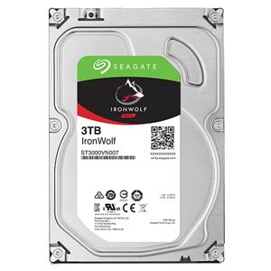 Seagate IronWolfシリーズ 3.5インチ内蔵HDD 3TB SATA 6.0Gb／s 5900rpm64MB