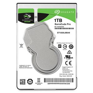 Seagate Guardian BarraCuda Proシリーズ 2.5インチ内蔵HDD 1TBSATA6.0Gb／s 7200rpm 128MB