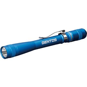 ジェントス 高出力LEDペンライト 100lm ブルー - 拡大画像