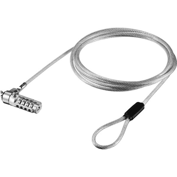 バッファロー（サプライ） 4桁ダイヤル式ワイヤー一体タイプ BSL09