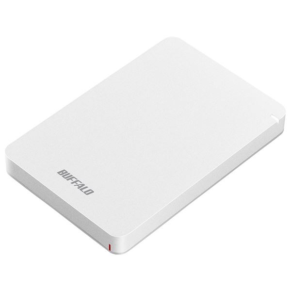 USB3.1（Gen.1）対応 耐衝撃ポータブルHDD 1TB ホワイト HD-PGF1.0U3-WHA