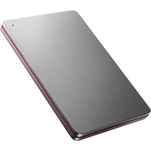 USB3.0/2.0対応ポータブルハードディスク「カクうす」 2TB Black×Red