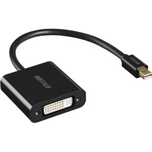 miniDisplayPort-DVI変換アダプタ ブラック