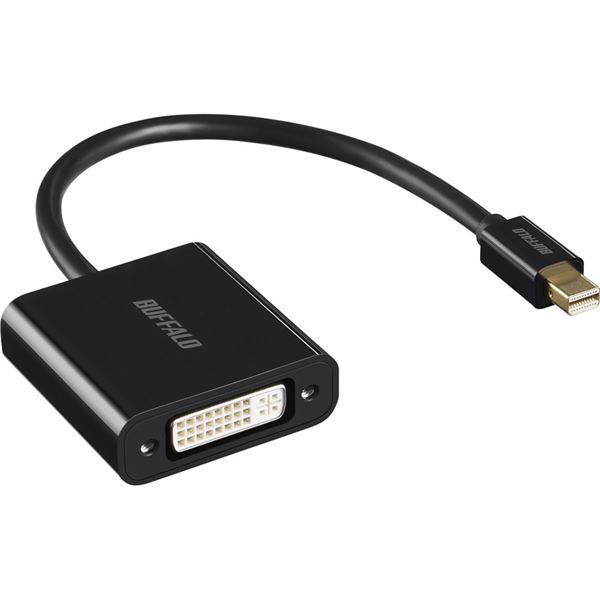 miniDisplayPort-DVI変換アダプタ ブラック BMDPDVBK