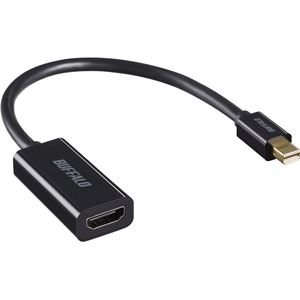 miniDisplayPort-HDMI変換アダプタ ブラック