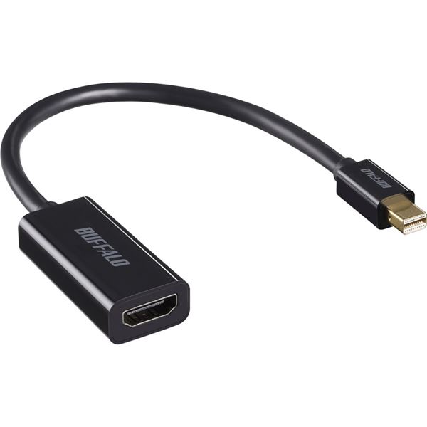 miniDisplayPort-HDMI変換アダプタ ブラック BMDPHDBK