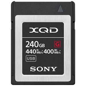 XQDメモリーカード Gシリーズ 240GB