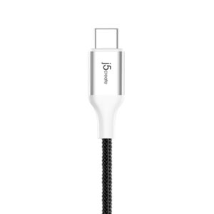 USB-C to Lightning ケーブル （MFi） 90°カーブタイプ 1.2m 白