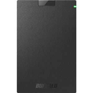 バッファロー USB3.2（Gen1）対応ポータブルHDD Type-Cケーブル付 1TB ブラック