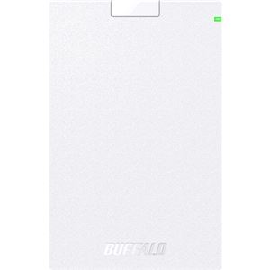 バッファロー USB3.2（Gen1）対応ポータブルHDD Type-Cケーブル付 1TB ホワイト