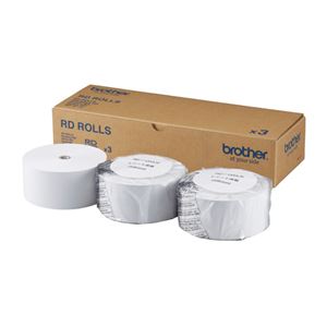 ブラザー工業 TD-2130N/2130NSA用 レシート用紙 3ロール入り