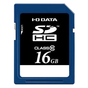 アイ・オー・データ機器 Class 10対応 SDHCメモリーカード 16GB