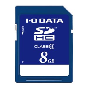 アイ・オー・データ機器 Class 4対応 SDHCメモリーカード 8GB