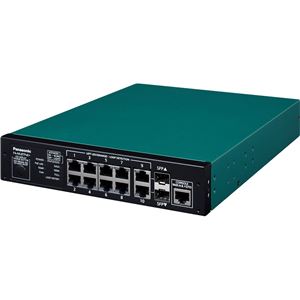 パナソニックLSネットワークス 8ポート PoE給電スイッチングハブ FA-ML8TPoE+