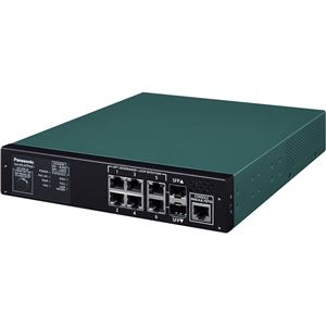 パナソニックLSネットワークス 6ポート PoE給電スイッチングハブ GA-MLi4TPoE+