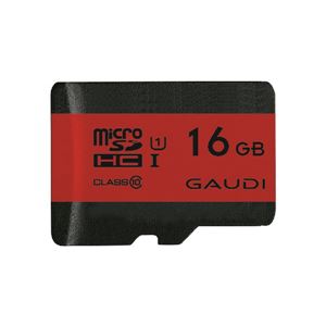 グリーンハウス GAUDI microSDHCカード UHS-I U1 クラス10 16GB 3年保証