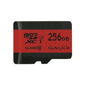 グリーンハウス GAUDI microSDXCカード UHS-I U1 クラス10 256GB 3年保証