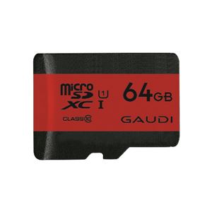 グリーンハウス GAUDI microSDXCカード UHS-I U1 クラス10 64GB 3年保証