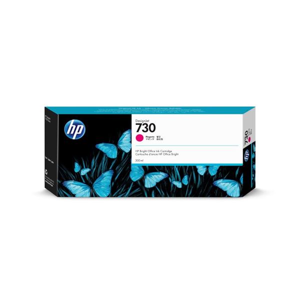 HP（Inc.） HP730 インクカートリッジ マゼンタ 300ml P2V69A