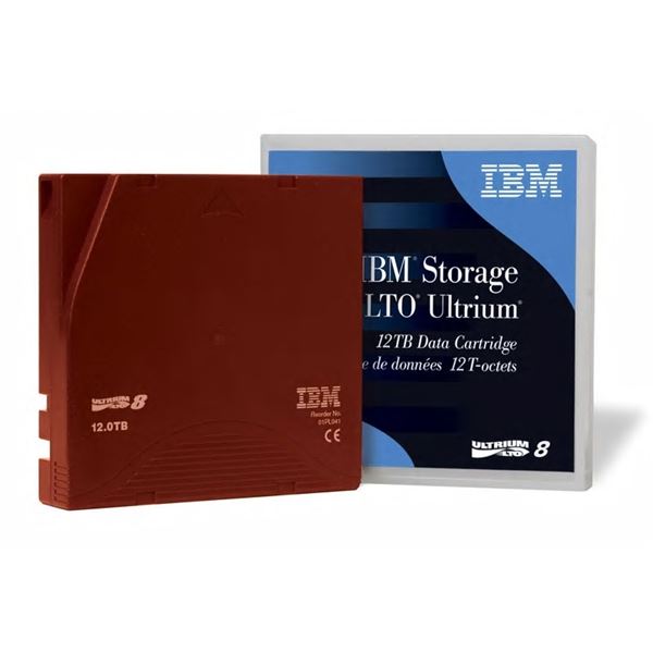 IBM（メディア） LTO Ultrium 8 データカートリッジ 12.0/30.0TB 01PL041
