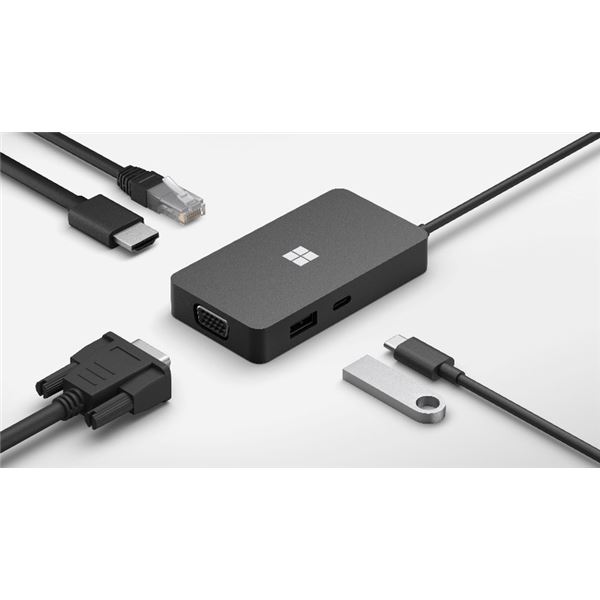 Microsoft（マイクロソフト） USB-C Travel Hub トラベルアダプター JapaneseBlack Japan 1 License Japan Only SWV-00006