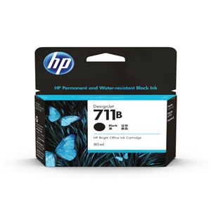 HP（Inc.） HP711B インクカートリッジ ブラック 80ml 3WX01A
