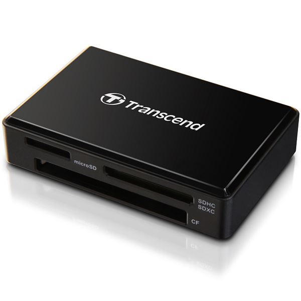 トランセンドジャパン All-in-1 Multi Memory Card Reader USB 3.0/3.1 Gen1 ブラック TS-RDF8K2