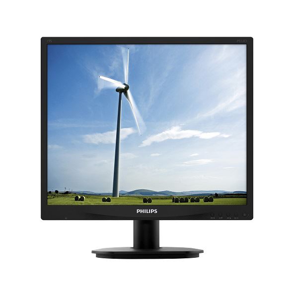 PHILIPS 液晶ディスプレイ19型/1280×1024/DVI、D-Sub/ブラック/スピーカー:あり/5年間フル保証 19S4QAB3/11