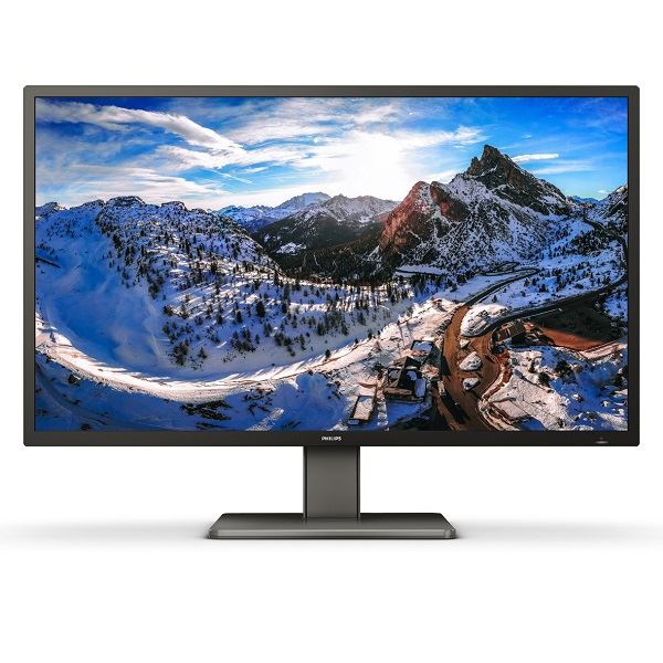 PHILIPS 液晶ディスプレイ 42.5型/3840×2160/HDMI、DisplayPort、USBType-C/ブラック/スピーカー:あり/5年間フル保証 439P1/11