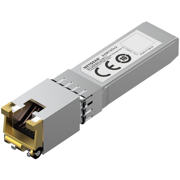 NETGEAR Inc. SFP+ 10GBASE-Tモジュール AXM765-20000S