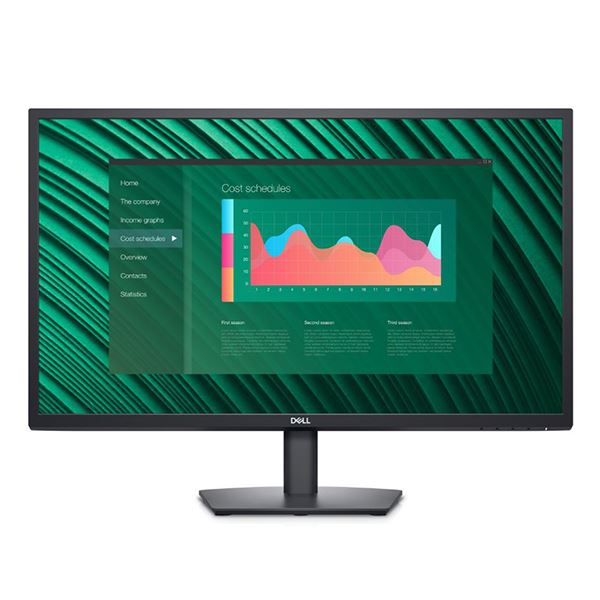 Dell Technologies 液晶ディスプレイ 27型/1920×1080/HDMI、VGA/ブラック/スピーカー:NotSupported/フルHD、VA非光沢、チルト/3年保守 E2723H