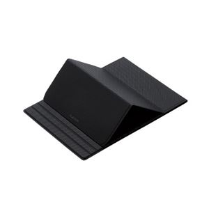 エレコム トラックボールマウス用フリップパッド/ソフトレザー/折りたたみ/傾斜調整/ブラック MP-TBM01BK