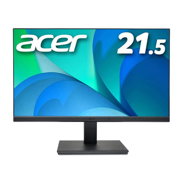 Acer 液晶ディスプレイ Vero V7(21.5型ワイド/1920×1080/HDMI、ミニD-Sub/ブラック/2W+2Wステレオスピーカー/IPS/非光沢/16:9) V227Qbmixv