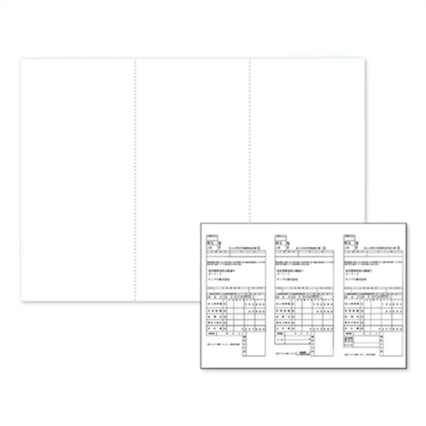 エプソン EPSON 支給明細書・地方税納付書(白紙) A4 (3分割ミシン目入り) Q35A 1箱(300枚)