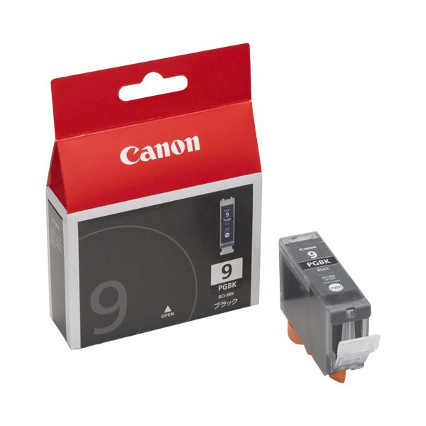 （まとめ） キヤノン Canon インクタンク BCI-9BK ブラック 0372B001 1個 【×4セット】