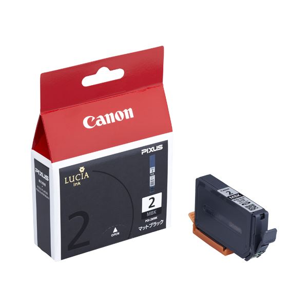 （まとめ） キヤノン Canon インクタンク PGI-2MBK マットブラック 1023B001 1個 【×4セット】