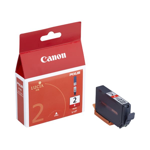 （まとめ） キヤノン Canon インクタンク PGI-2R レッド 1030B001 1個 【×4セット】