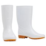 （まとめ） 川西工業 耐油衛生長靴 ホワイト 24cm 8300ホワイト24 1足 【×3セット】