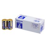 （まとめ） パナソニック アルカリ乾電池 EVOLTA 単2形 LR14EJN/10S 1箱（10本） 【×3セット】