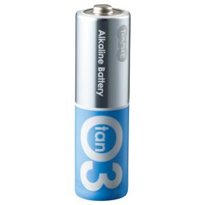 （まとめ） TANOSEE アルカリ乾電池 プレミアム 単3形 1箱（20本） 【×5セット】 - 拡大画像
