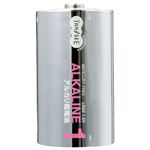 （まとめ） TANOSEE アルカリ乾電池 単1形 1セット（10本：2本×5パック） 【×3セット】